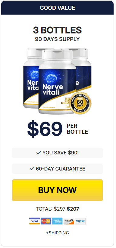 Order NerveVitali 3 Bottles