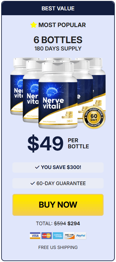 Order NerveVitali 6 Bottles